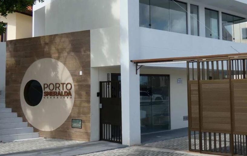Apto Guarajuba Praia Condominio Porto Smeralda-100 Metros Da Praia Exterior foto
